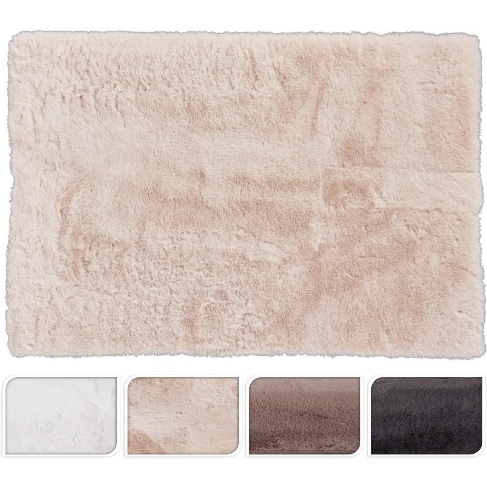 TAPPETO PELO 90X60CM 4ASS COL